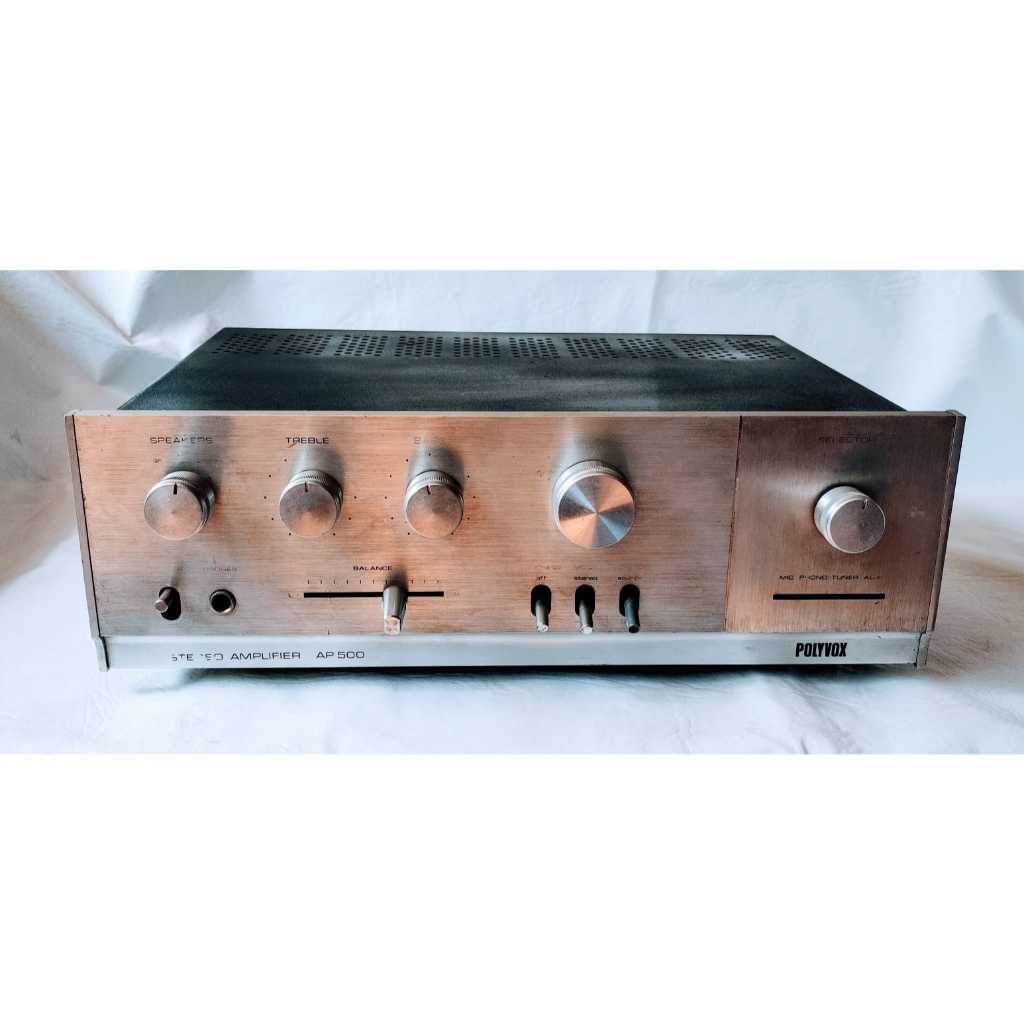 Amplificador Polyvox Ap 500 - Stereo Amplifier