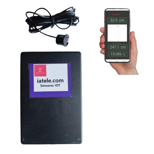 Sensor de Nível de Água - Notificações por e-mail e aplicativo próprio