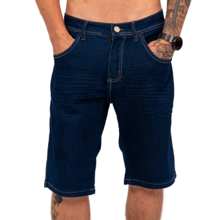 Bermudas Masculinas Jeans Com Lycra Original