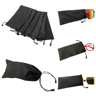 Kit 1/2/5/6 Saquinhos Poliéster (case/estojo/proteção/capa) Para Óculos Solar/Armação Relógio/Bijuteria/Etc..