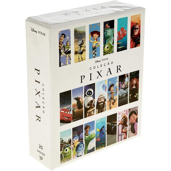 Disney・Pixar 20 Title Collection DVD BOX PIXAR - Coleção com 20 Filmes | Amazon.com.br