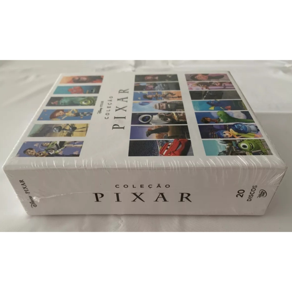 Coleção Disney Pixar Box Exclusivo com 20 Filmes DVD Toy Story