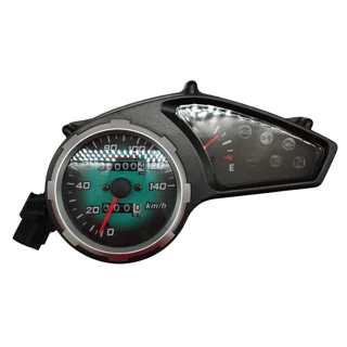 Painel Completo Com Chicote Para Moto Nxr 150 Bros Flex 2010 Verde