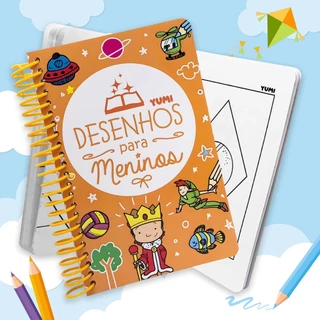 Livro Infantil 365 Desenhos Para Meninos Livro Educativo para Crianças