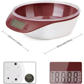 Balança Digital para Cozinha 5Kg ON-BL701 - Onistek
