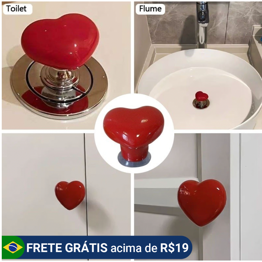 Kit 3 Botão De Descarga Para Vaso Sanitário Formato decoração Criativo Botão De Descarga
