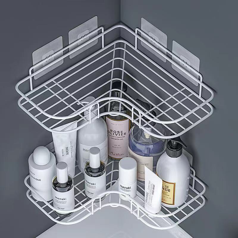 Kit 2 Suporte para banheiro| Prateleira Para Banheiro Adesivo sem furo | Suporte Para Shampoo