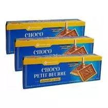 kit 3 Biscoitos Chocolate Petit-Beurre Member