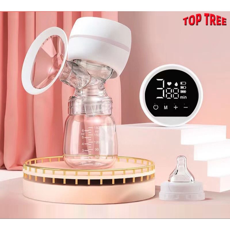 Bomba Tira Leite Elétrica e Acessórios alta Potência de Sucção Silenciosa Portátil Amamentação Top Tree