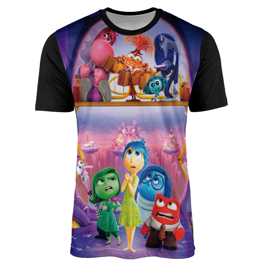Camisa Divertida Mente 2 Animação Disney Pixar WT0200 | Shopee Brasil