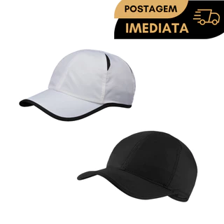 Boné Esportivo Liso Básico Com Aba Curva Dri Fit Unissex Para Corrida, Caminhada, Ciclismo