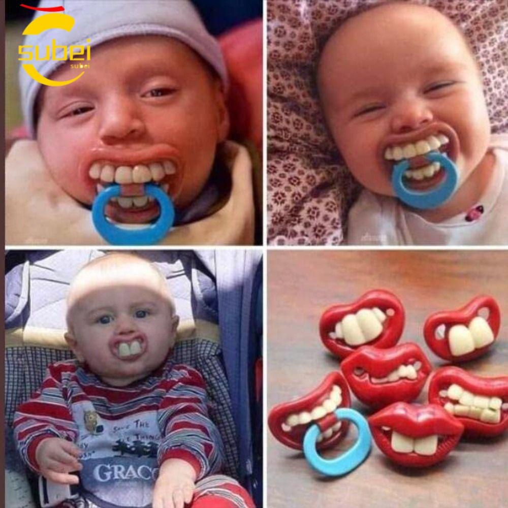 Chupeta engraçada para bebes, Chupetas, Uso seguro e confiável