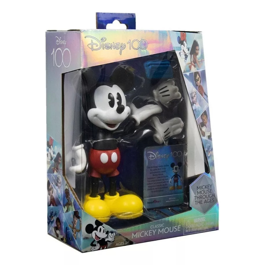 BONECO ARTICULADO MICKEY MOUSE CLASSICO DISNEY 100 ANOS