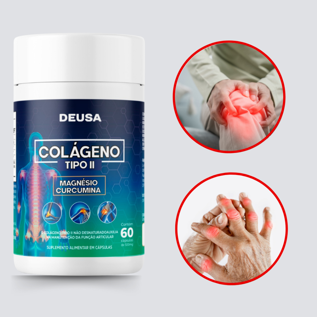 Colageno Tipo 2 Premium 40mg Fórmula ULTRA Artrite Artrose Tendões ...