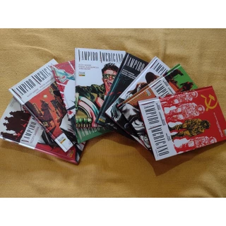 HQ VAMPIRO AMERICANO COLEÇÃO COMPLETA 8 VOLUMES CAPA DURA SCOTT SNYDER EDITORA PANINI