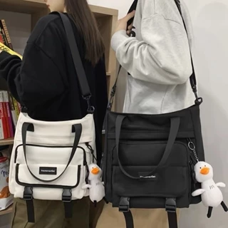 Bolsa Sacola Feminina Masculino Grande De Ombro Tecido Nylon Reforçado Lançamento Acompanha 2 Alças Fashion Multineos em Oferta na Shopee