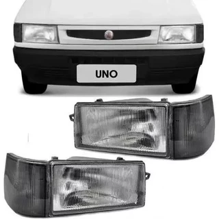 Par Farol Uno Acrilico + Pisca Fume 91 A 97 98 99 00 A 03