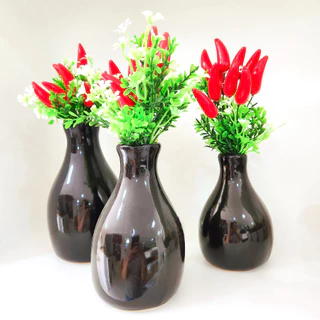 Ramo artificial de pimenta haste para decoração cozinha