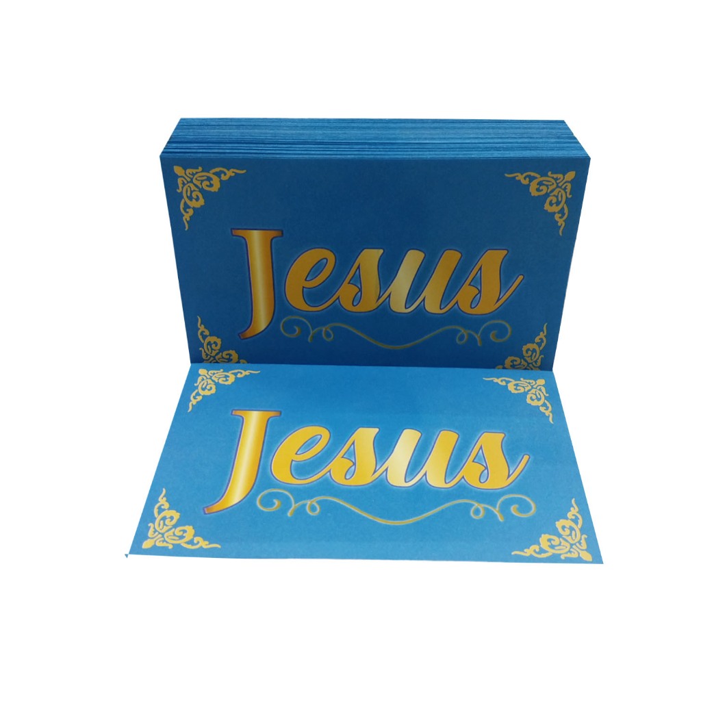 Envelope Para Campanha Jesus Pacote 100 Unidades Shopee Brasil