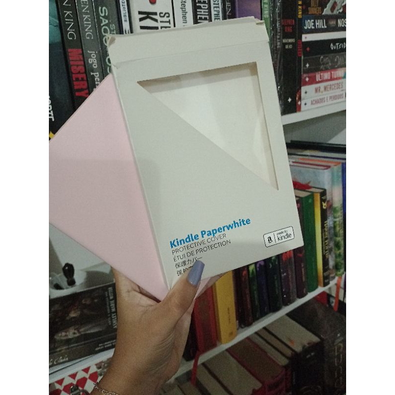 Capa Nupro Kindle Paperwhite - Cor Rosa Claro