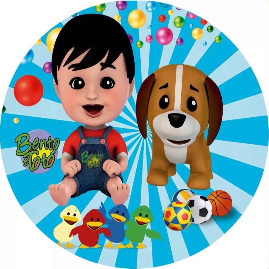 Vela Cenário Bento e Toto