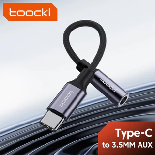 Adaptador USB Tipo C p/ Fone P2 3.5mm Toocki TQ-YP08