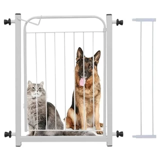 Portão para pet Grade de proteçao para Cachorro 69 A 84 cm C/ PROLONGADOR Promoção Envio Imediato