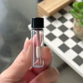 Kit 5/10 Mini Embalagem Retoque De Batom - Cliente Refil Vazio para Gloss Tubos Tubo Frasco
