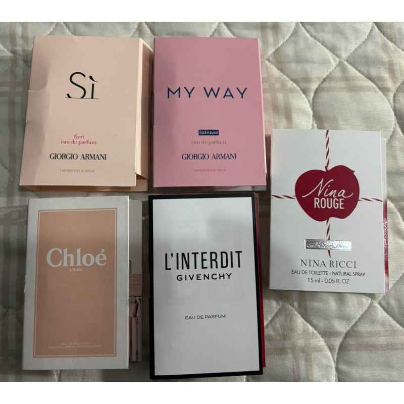 Kit 5 amostras Perfumes Importados - Original
