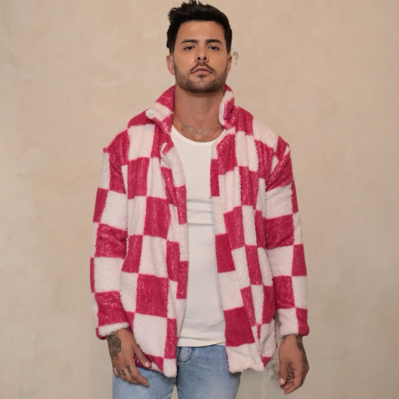 Casaco Teddy Masculino Jaqueta De Frio Ted Forrado Inverno