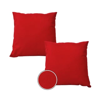 Capa de Almofada Veludo Macio 40x40 - Kit 2 Pecas