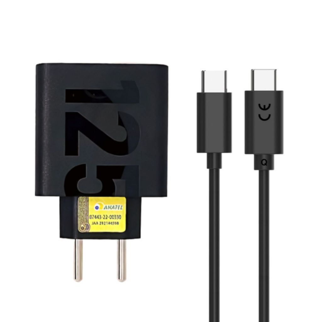 Carregador Super Turbo Rápido 125w Tipo C para celular 30w 50w 68w 168w ...