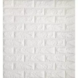Kit 10 Painel Autoadesivo de Parede 3D Tijolinho Para Decorar Parede