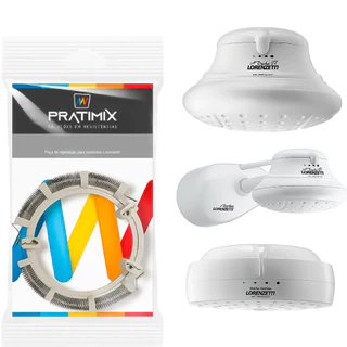 Resistência Para Chuveiro Tipo  Bella Ducha Fachion 4T 110v 5500w - 220v 6800w Lorenzetti Pratimix em Oferta na Shopee