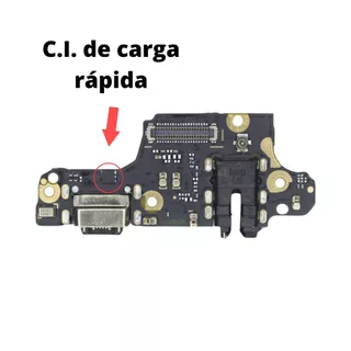 Placa Flex Carga Conector Compatível Redmi Note 9s / Note 9 Pro Turbo Original
