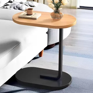 Mesa De Apoio Articulada Moderna Alta Metal Para Sala Copa