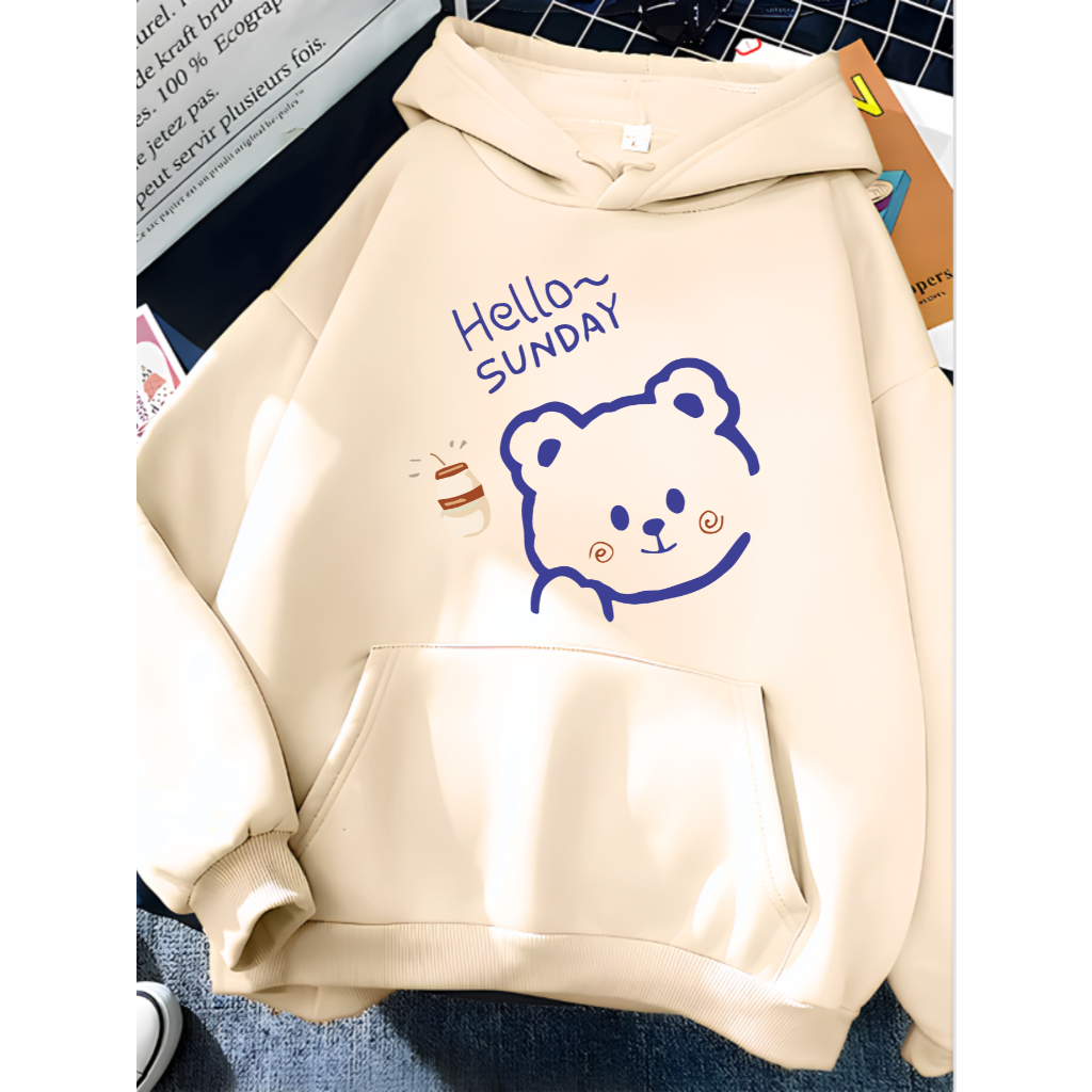 Moletom Feminino Ardrem Com Estampa De Laço - Conforto E Estilo