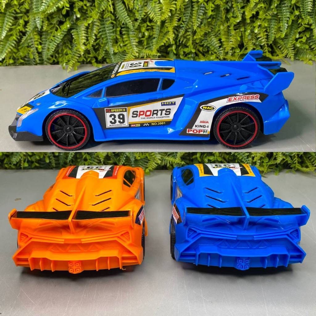 Carro De Corrida Esportivo Fricção Lamborghini Carrinho Brinquedo Infantil Kids Menino