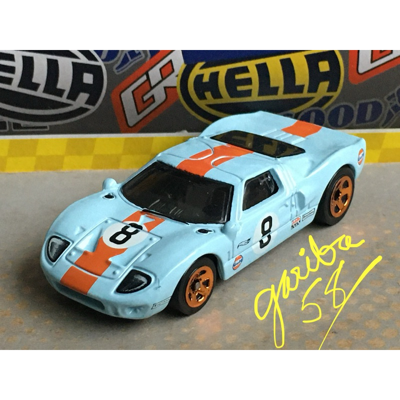 HOT WHEELS FORD GT-40 GULF GT40 2020 RACE DAY GARIBA58 | Shopee Brasil