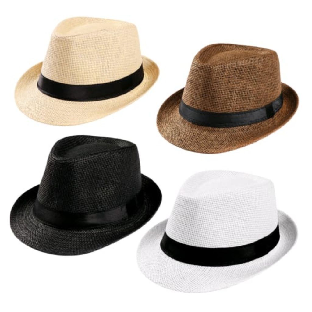Chapéu Malandrinho Estilo Panamá Diversas Cores