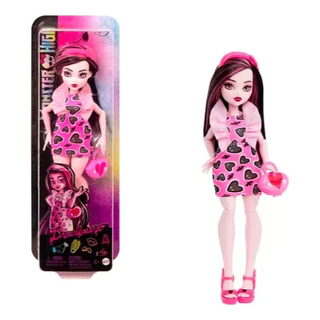 Monster High Boneca Draculaura Articulada - Mattel Hky74
