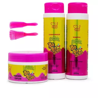 Kit Capilar Cheirinho de Chiclete BabaSoul + Brind Lançamento