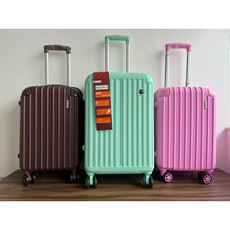 Mala De Viagem /Bordo 10KG— EXPANSÍVEL(zíper e rodas Dupla)NOVIDADE 2024 (tamanho n17 n18 n19 n20 n21)