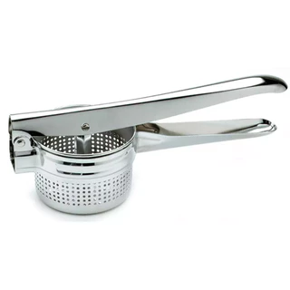 Espremedor de Batatas Em Aço Inox 27cm Amassador Profissional