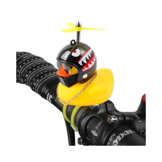 Patinho Jack da Zueira - Pato de Borracha Decora Bike Moto e Carro