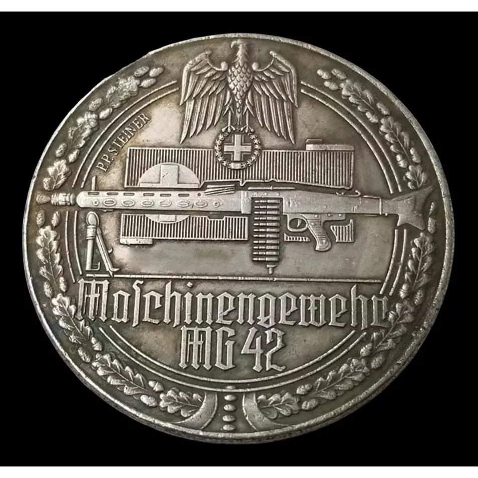 Moeda Alemã 2ª Guerra Mundial - 50mm- Cópia comemorativa para colecionadores