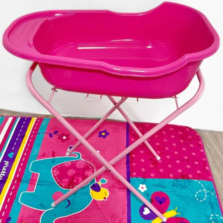 Conjunto para bebe Banheira 34l adoleta e suporte