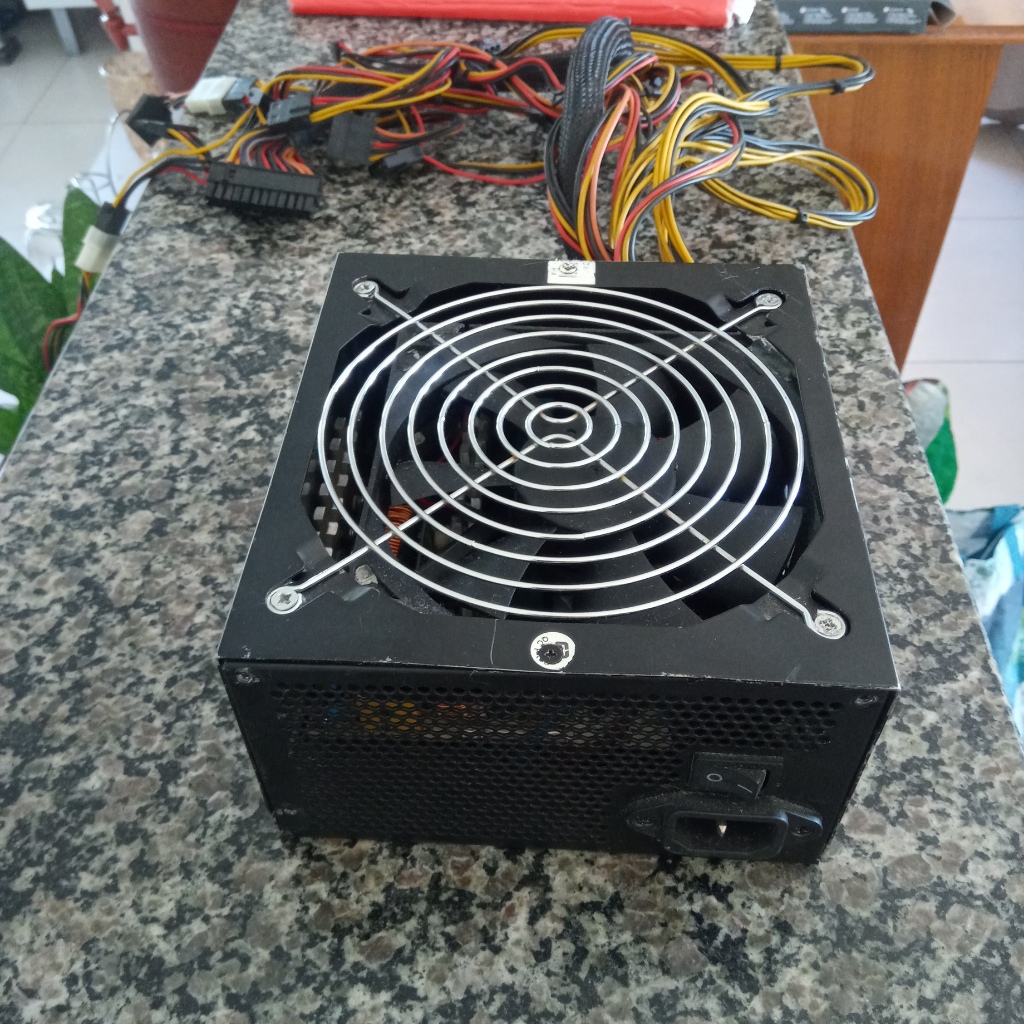 Fonte De Alimentação C3tech 500w Das 500ve - Leia O Anuncio
