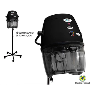 Secador de Cabelo Preto Profissional - Exclusive 220v
