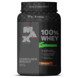 100% Whey Ramon Dino pote 900G - Max Titanium